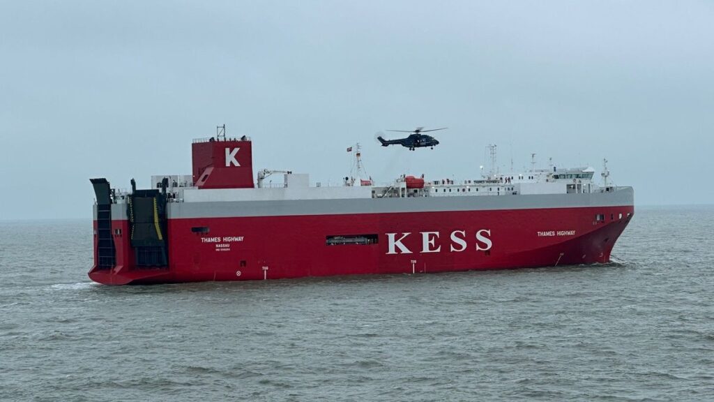Borkum Schiffsbrand: Riss in Kraftstoffleitung Ursache des Feuers