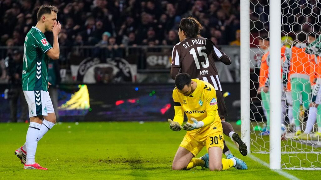 Werder Bremen Abstiegssorgen: Niederlage bei St. Pauli