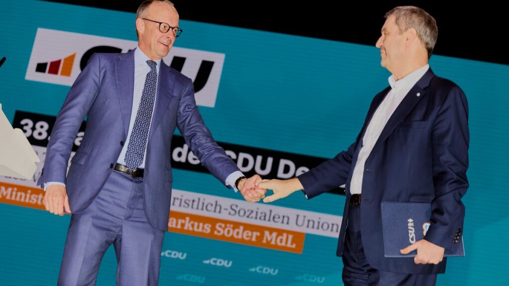 Söder beim CDU-Parteitag: Starke CDU CSU Zusammenarbeit
