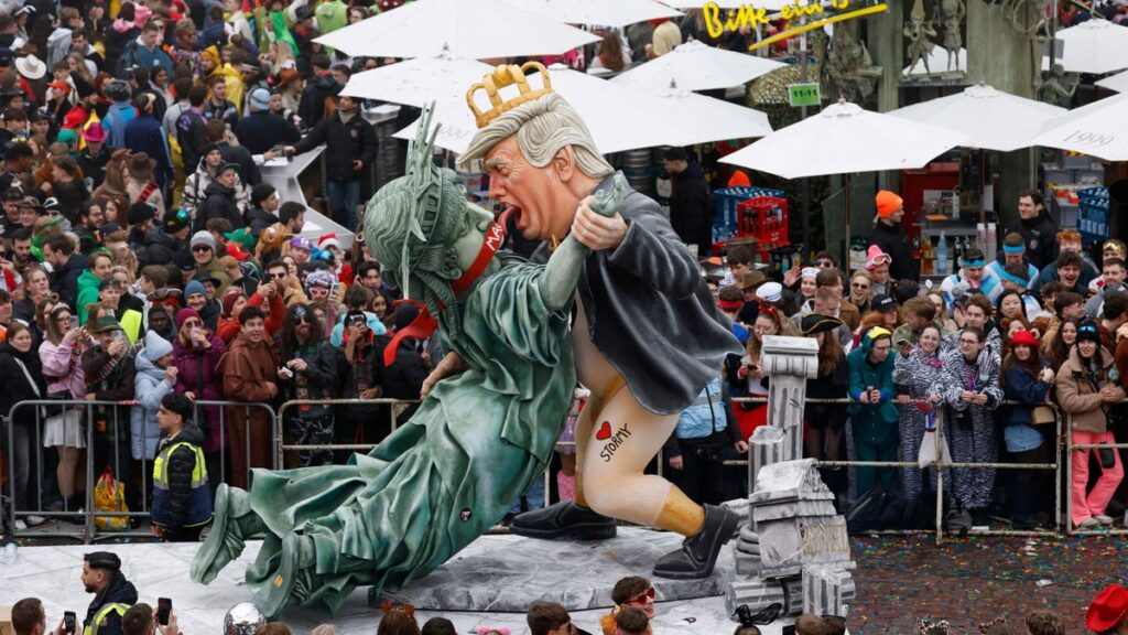 Rosenmontagszug 2023: Satire trifft Politik in den Hochburgen
