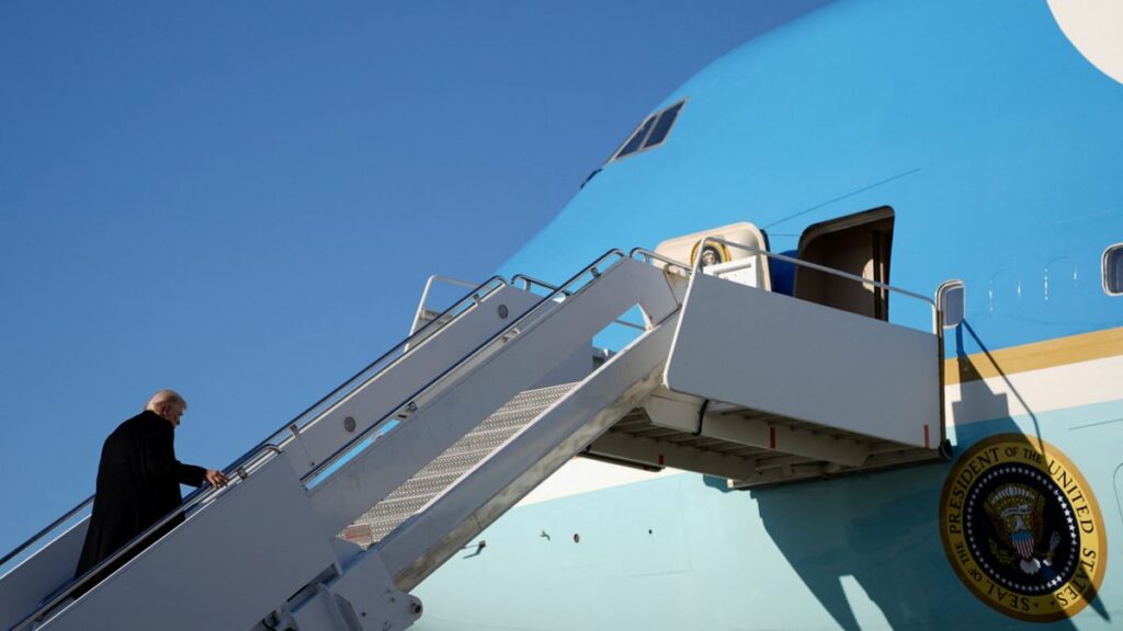 Air Force One bekommt neuen Anstrich: Trumps Gold-Vision