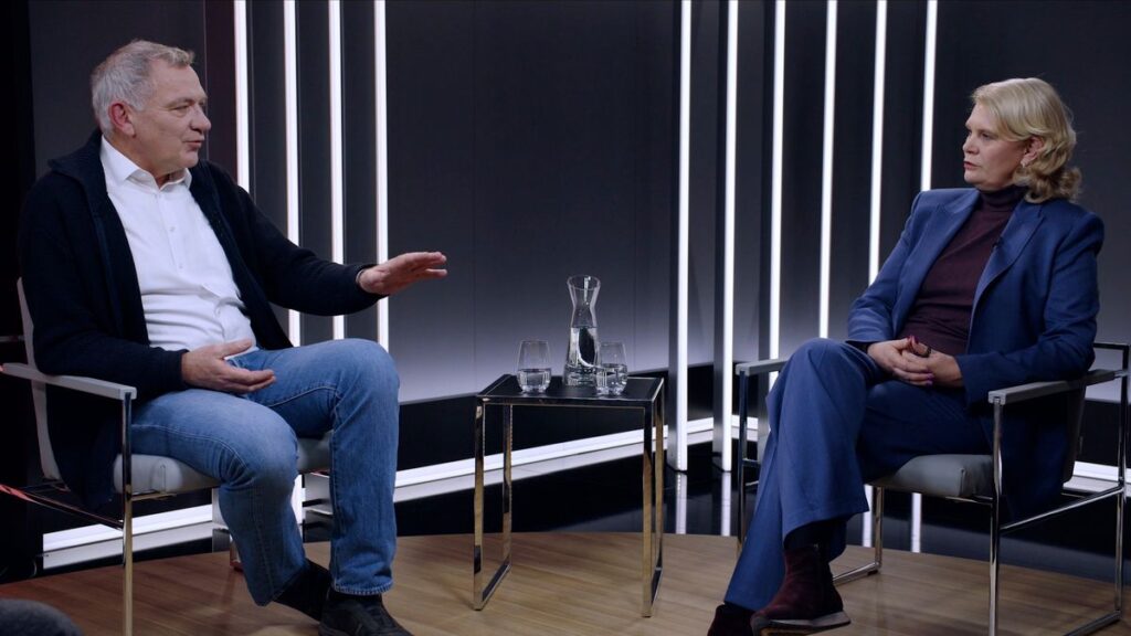 Brandmauer-Debatte: Jan van Aken (Linke) vs. Saskia Ludwig (CDU)